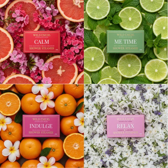 Mum Time - Set Of 4 Shower Steamers