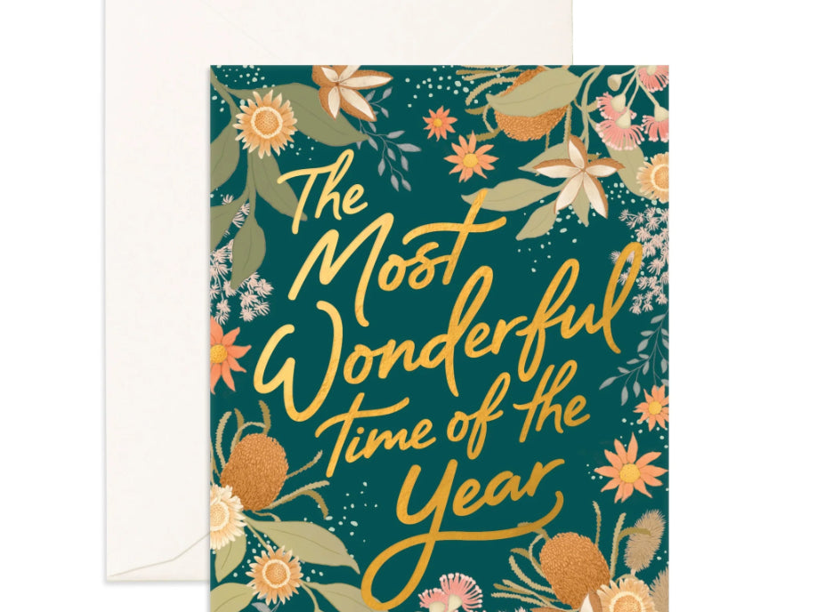 Wonderful Time Botanika Card