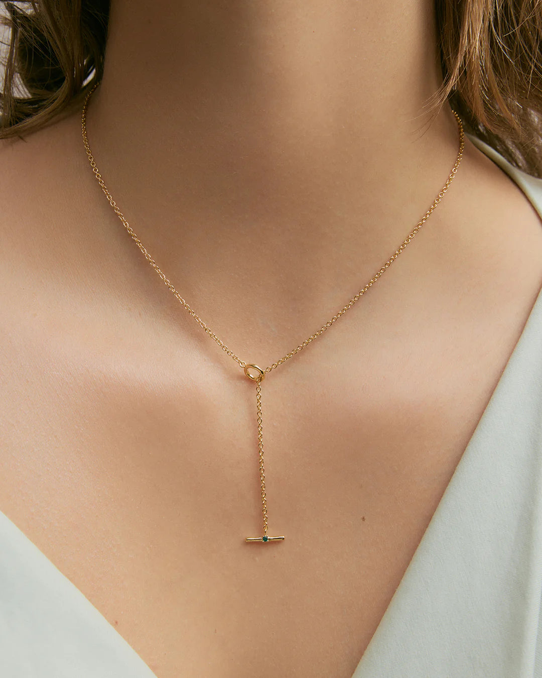 Cleo Necklace Green