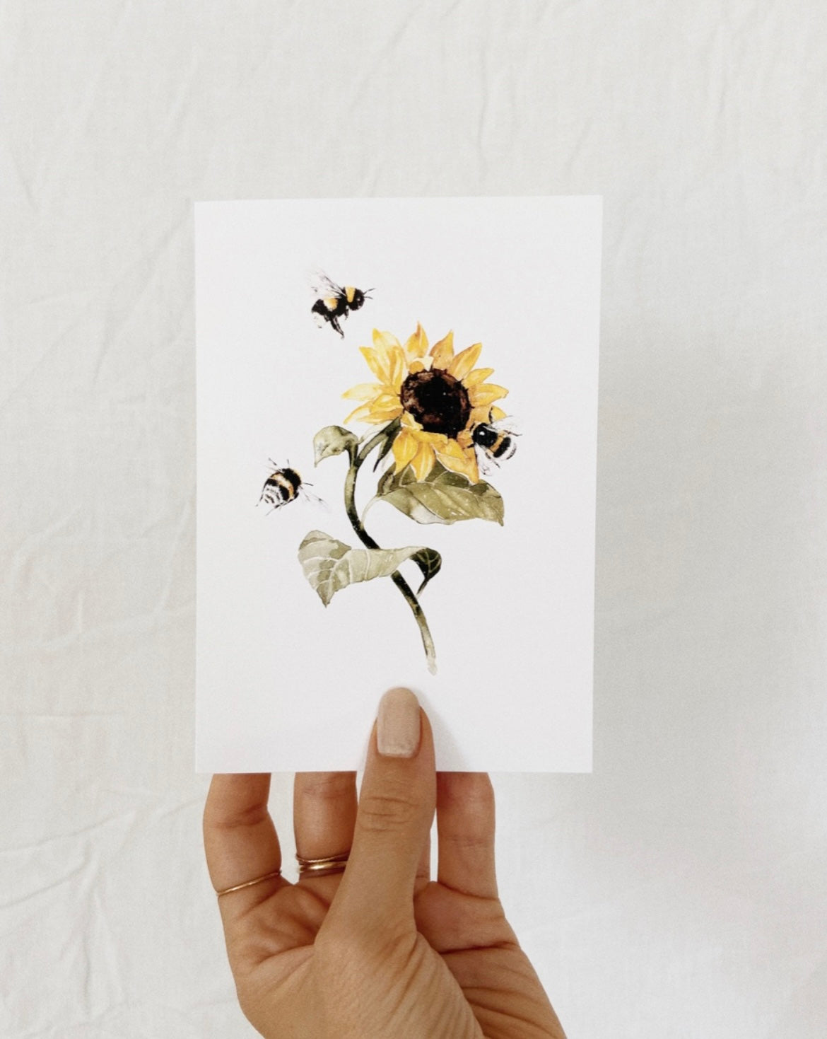 Sunflower Card