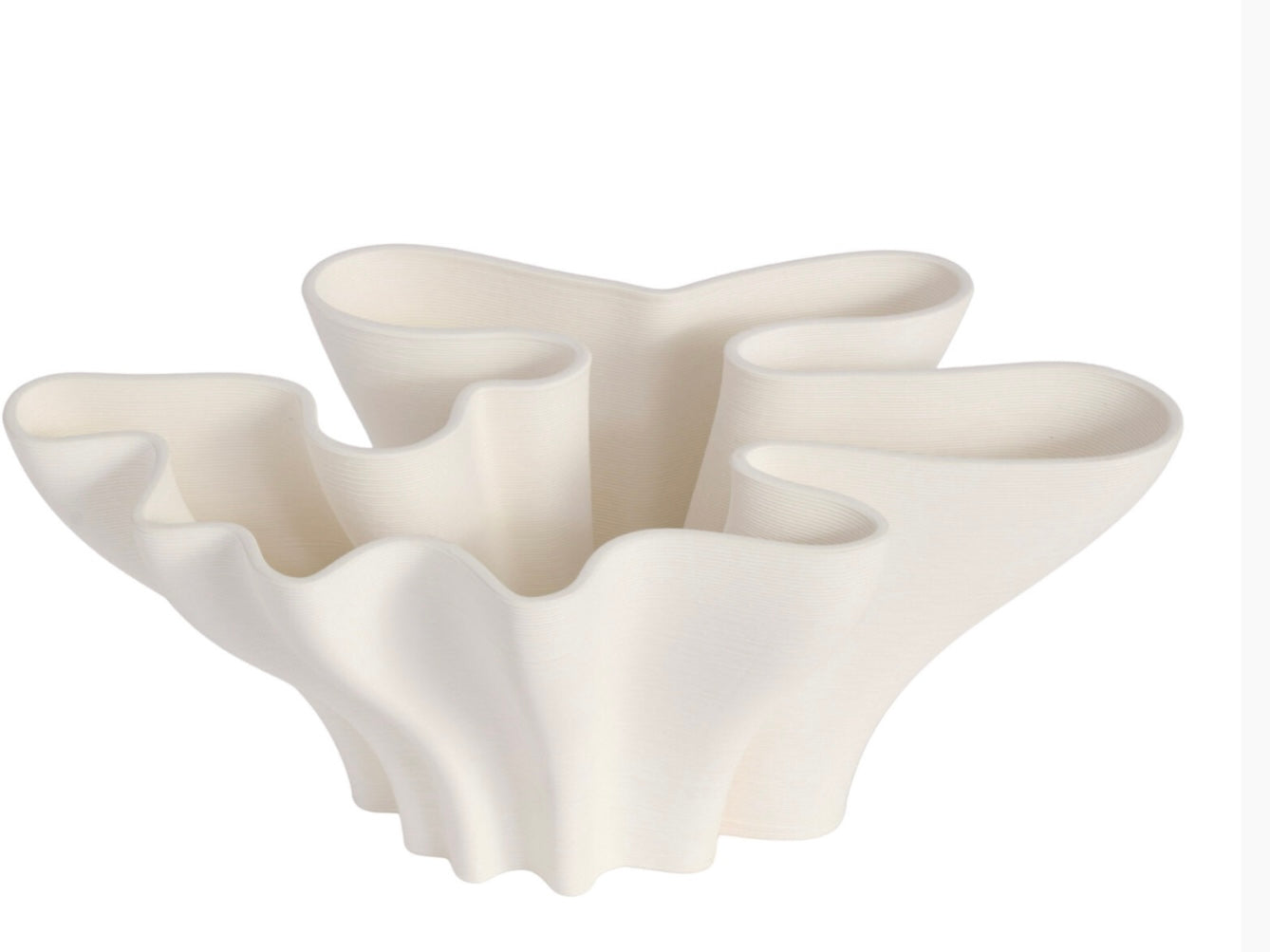 Blossom Vessel - Medium - White