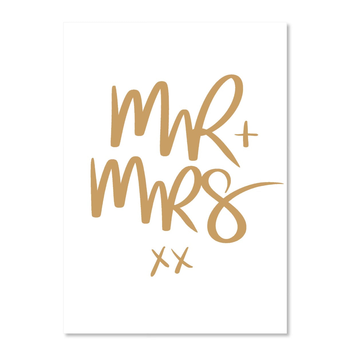 Mr & Mrs Classic card