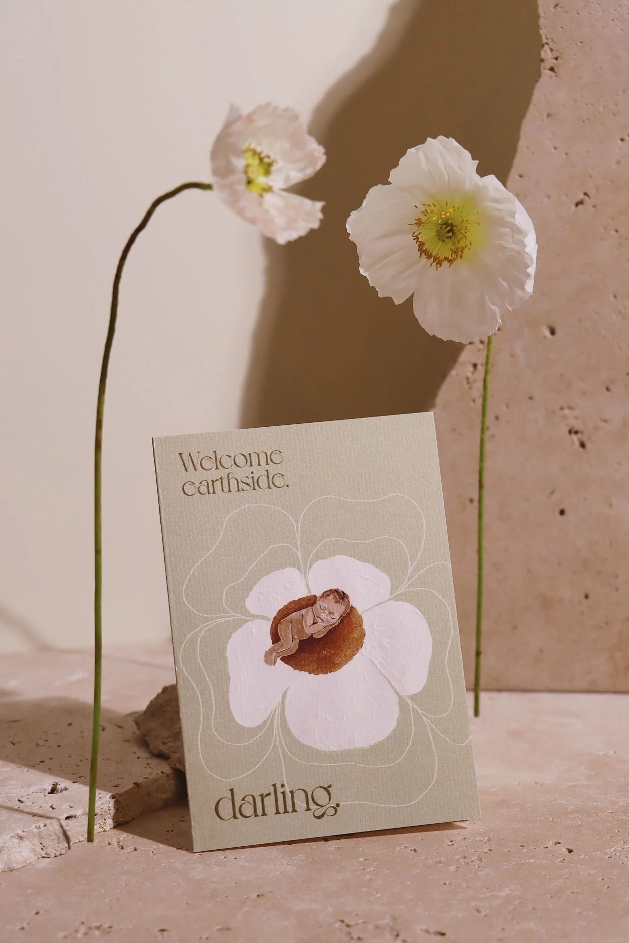 Welcome earthside, darling Card