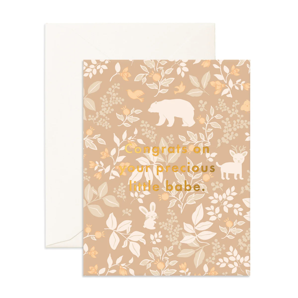 Precious Babe - Greeting Card
