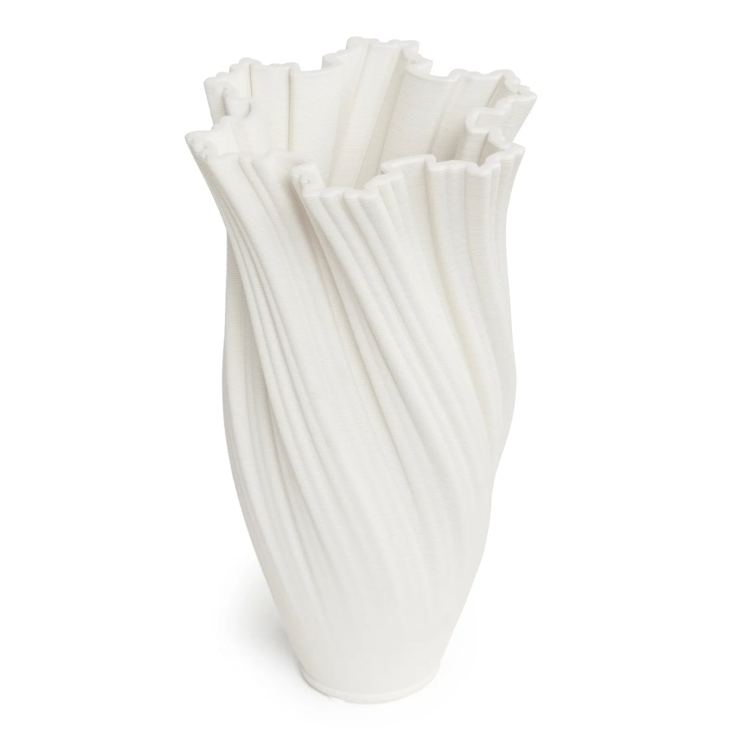 Evie Vase - White