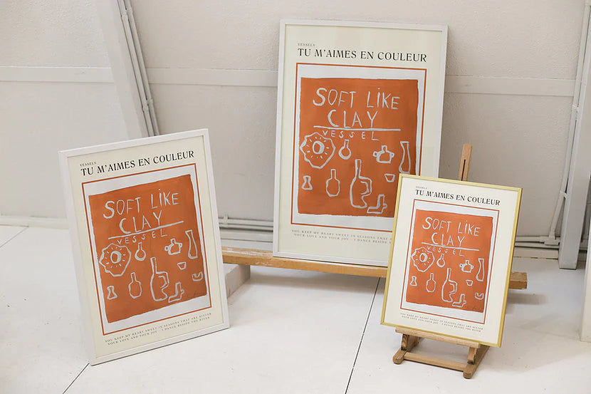 French Quaint Soft Like Clay by Bonnie Gray