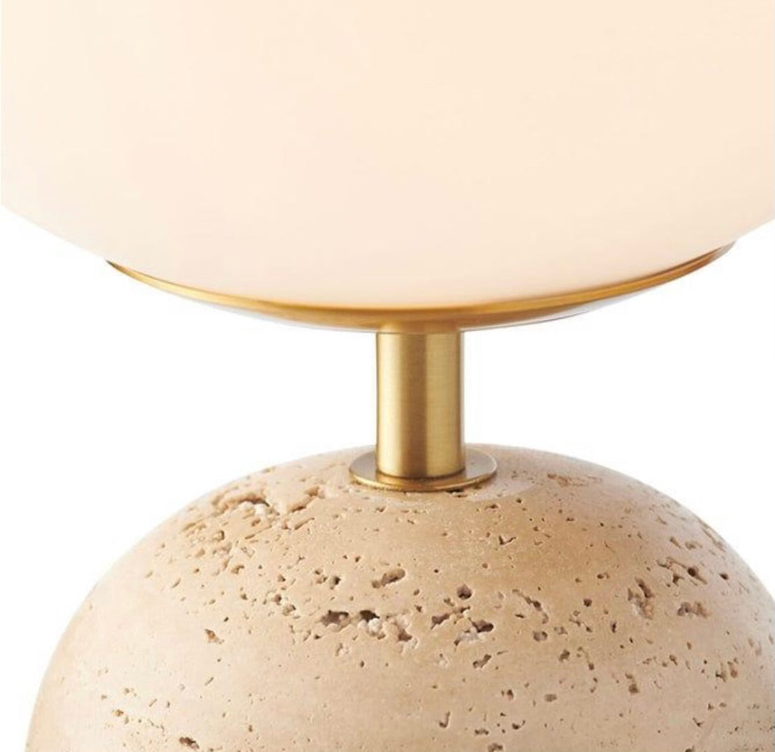 Firenze Travertine Lamp / Natural