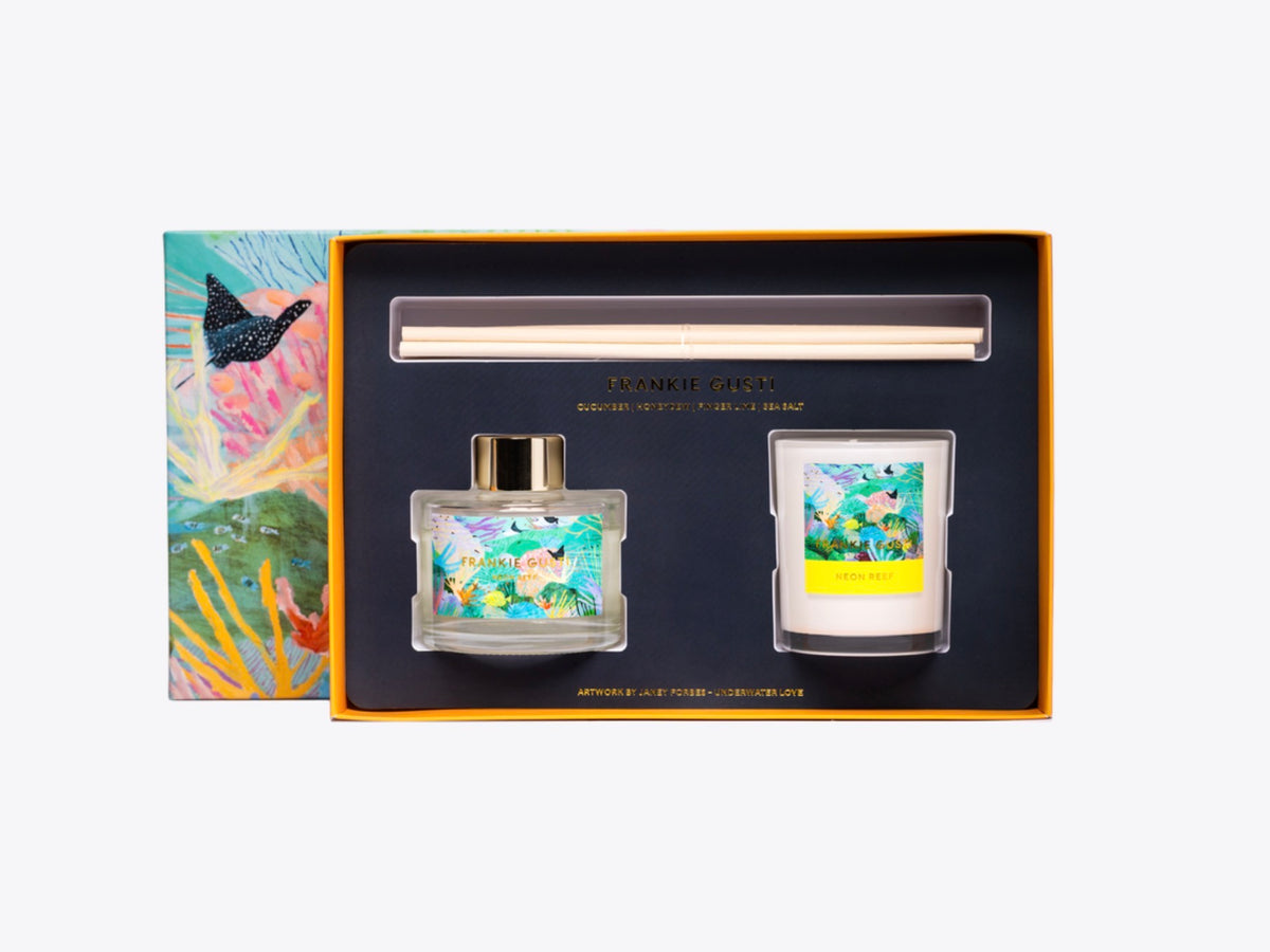 Franki Gusti Holiday Series Duo - Neon Reef - Janey Forbes