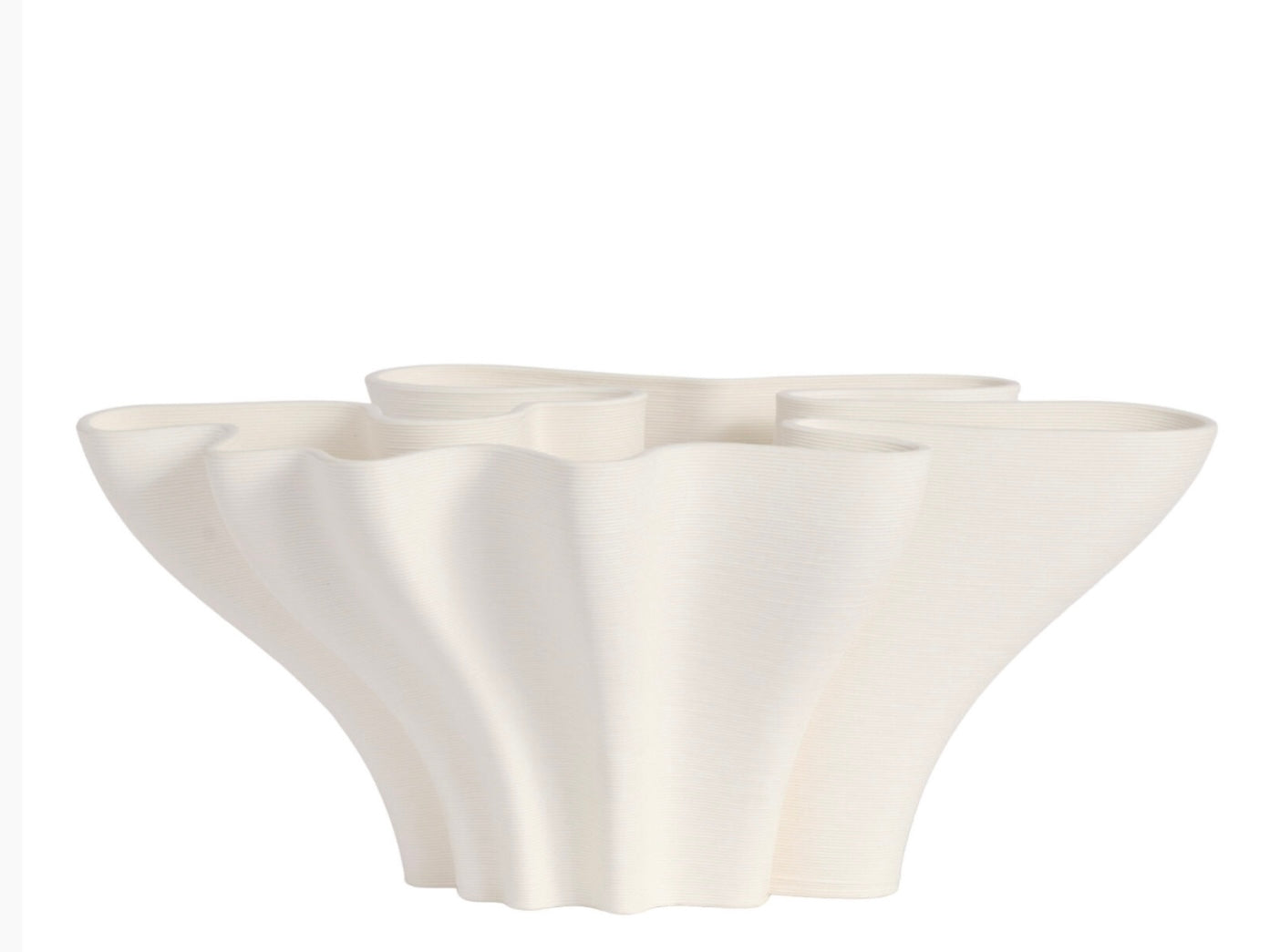 Blossom Vessel - Medium - White