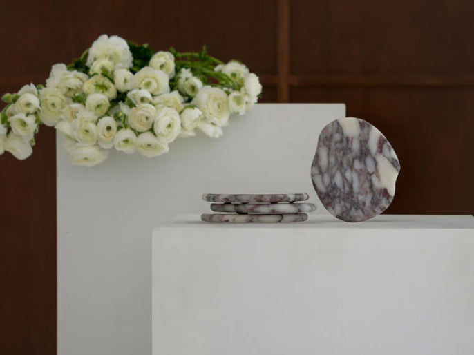 Anchor Stone Coasters Set Of 4 - Viola Calcutta