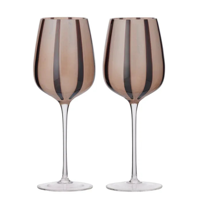 Aperitivo Wine Glasses - Nude / Black