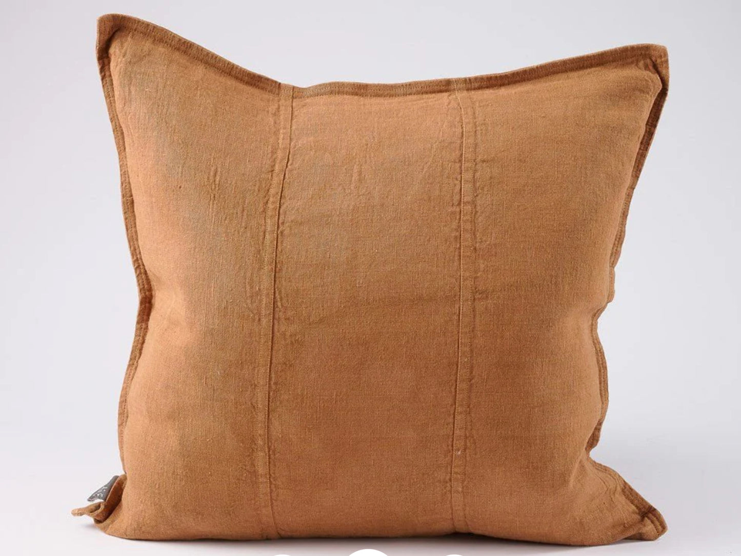 Luca Linen Cushion - Nutmeg - 50 x 50 cm