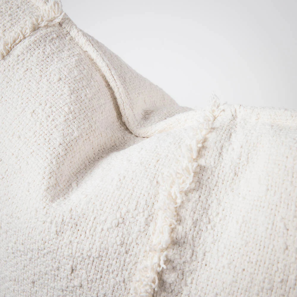 Aerial Cushion - Off White 60 x 60cm