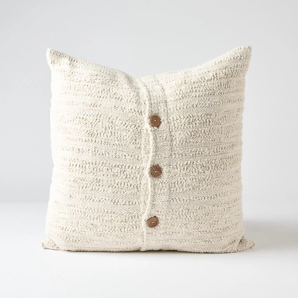 Afero Cushion - Soft Natural - Filled Cushion / 50x50cm