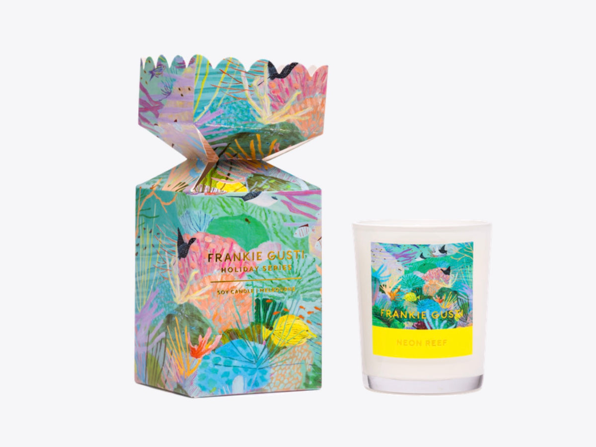 Franki Gusti - Holiday Series - Ornament - Janey Forbes - Neon Reef