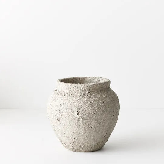 Fiori Pot Antique Grey 19cm x 19cm