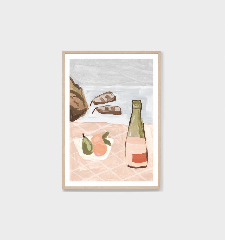 Mediterranean Alfresco Dusk 3 Print