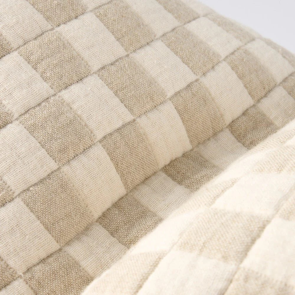 Gambit Long Lumbar - Off White/Natural 120x40cm
