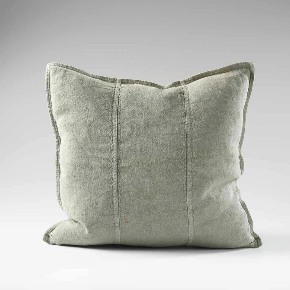 Luca Linen Cushion - Pistachio 50 x 50cm