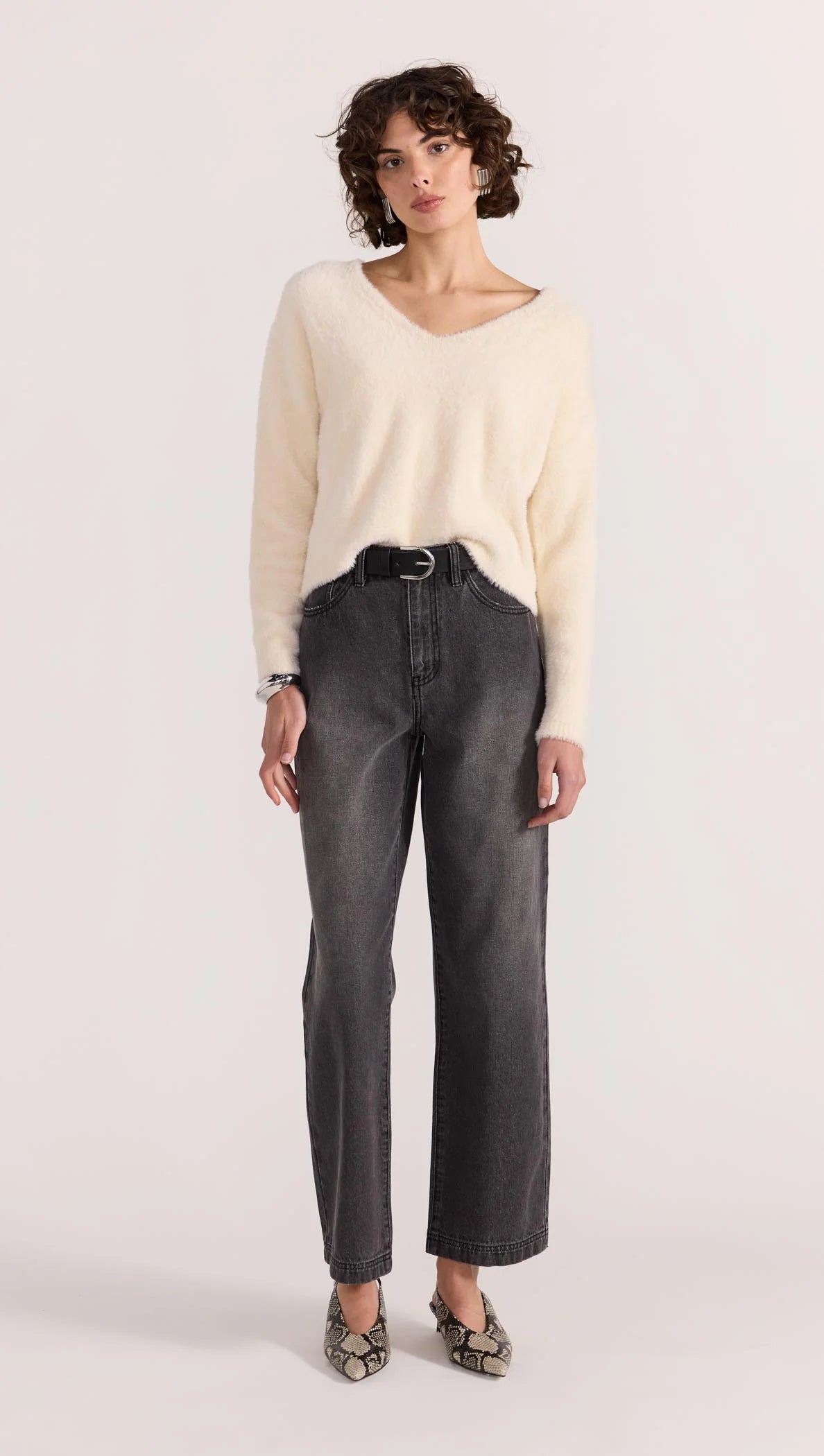 Ember Fluffy Knit Jumper