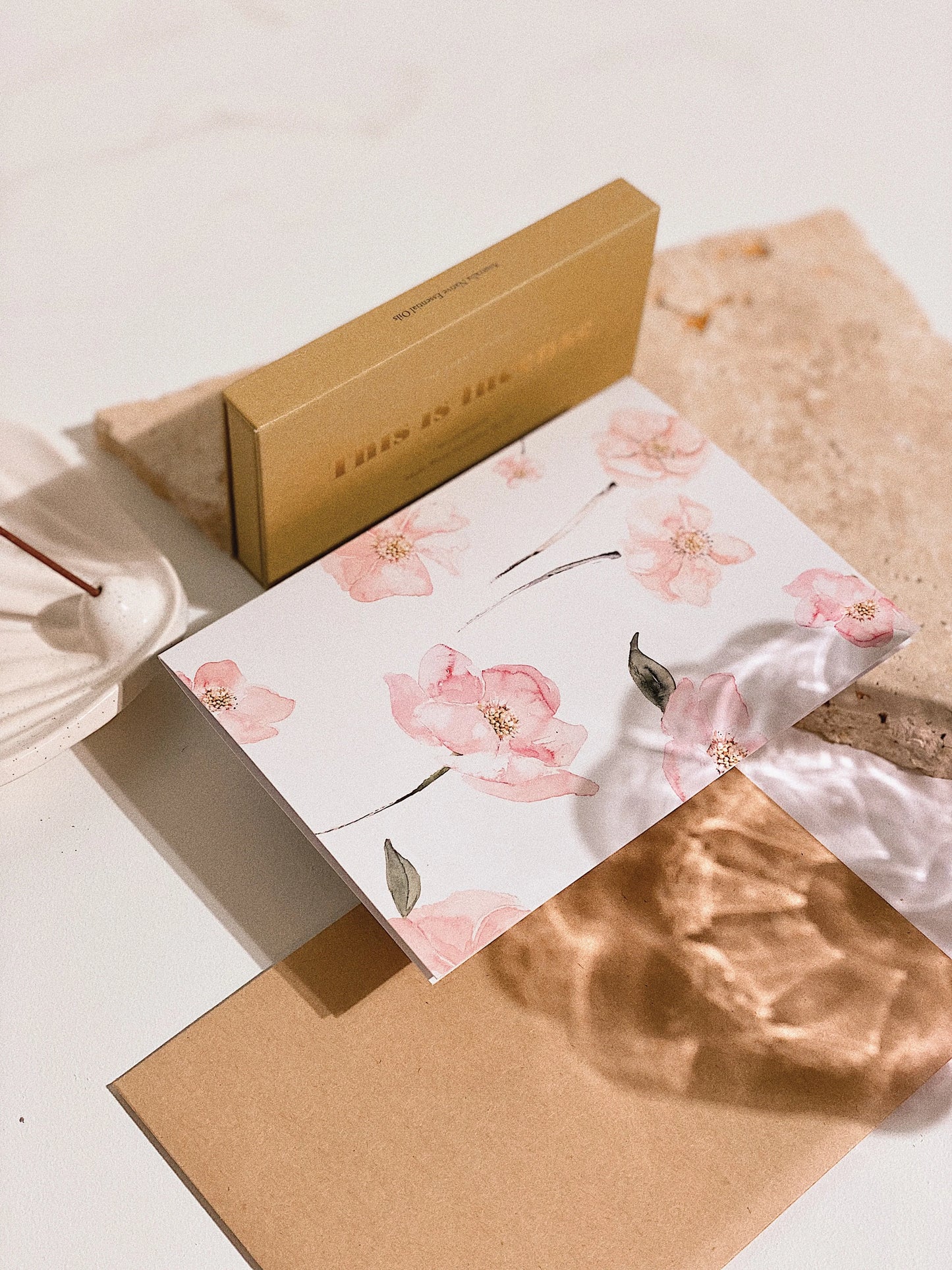 Poppy Fields Card