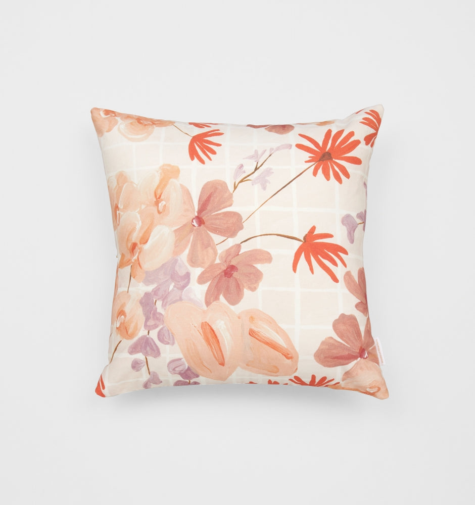 Modern Orchids Square Cushion