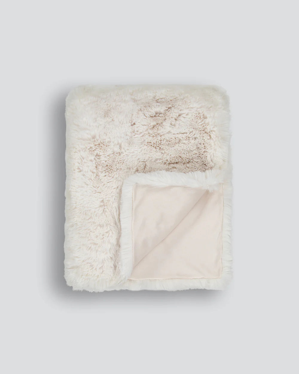 Pelage Ivory - Faux Fur Throw
