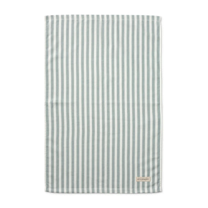 Between The Lines Tea Towel - Matcha