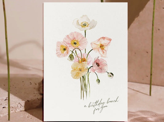 Birthday Bunch For You - Greeting Card