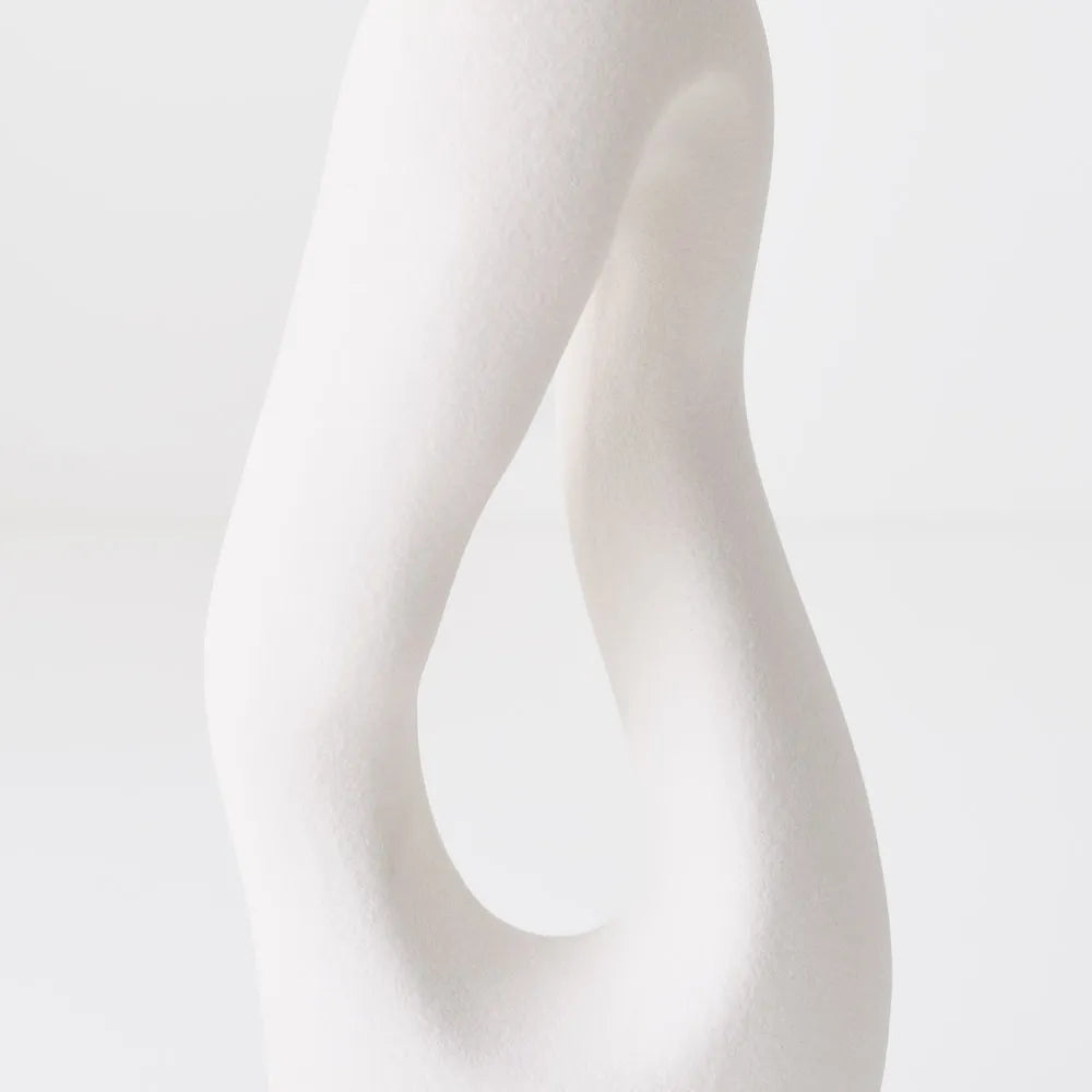 Fausia Object - White - 12 x 8 x 28cm