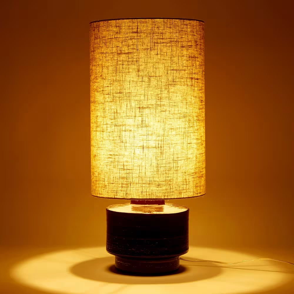 Ezra Table Lamp - Brown