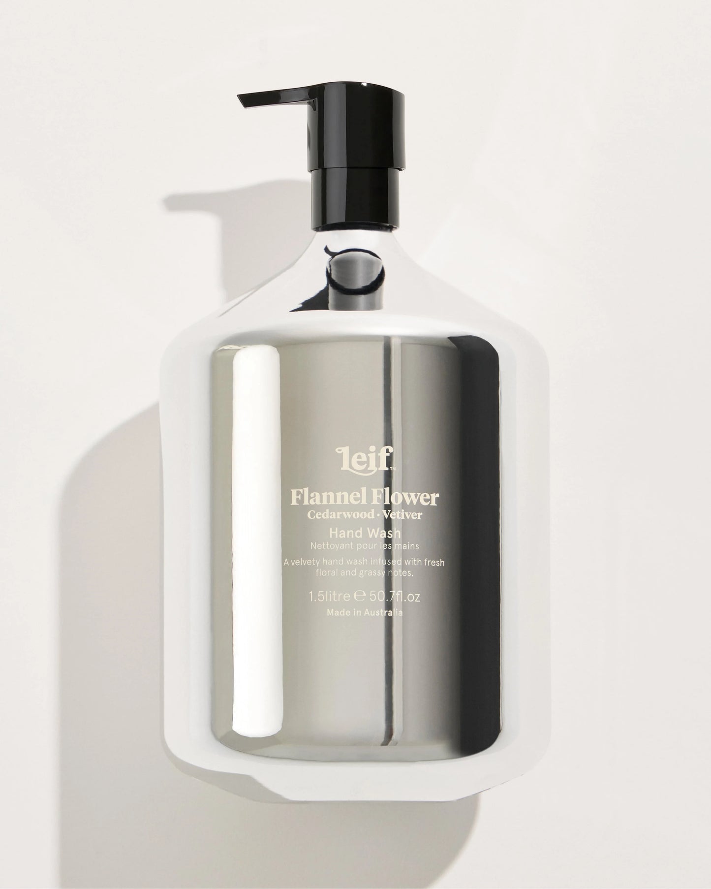 Leif Limited Edition Silver Flannel Flower Body Wash -1.5L