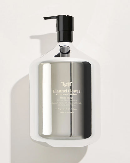 Leif Limited Edition Silver Flannel Flower Body Wash -1.5L