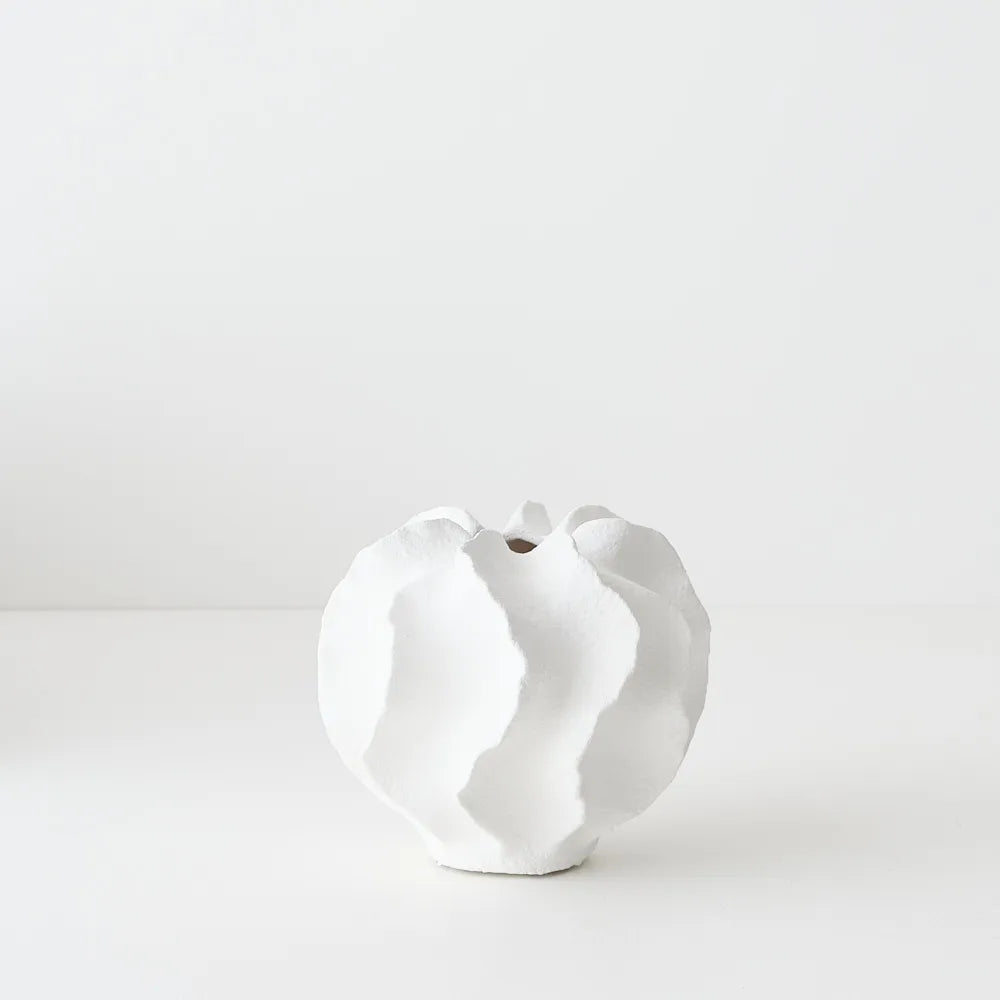 Salento Vase - Small - White