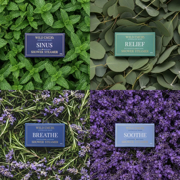 Sinus Relief - Set Of 4 Shower Steamers
