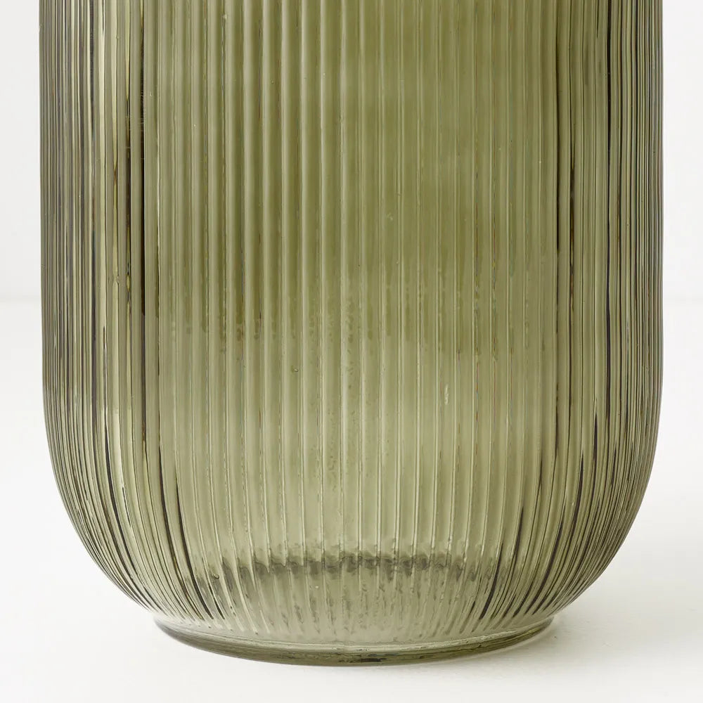 Ripple Vase - Olive - 21x16cm