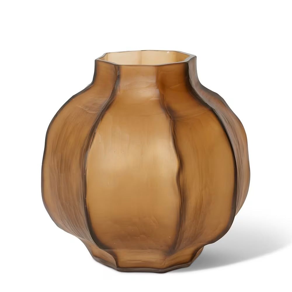 Rotimi Round Vase - Brown - 28 x 28 x 28 cm