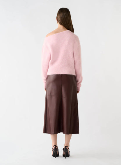 Whisper Off Shoulder Knit - Floss