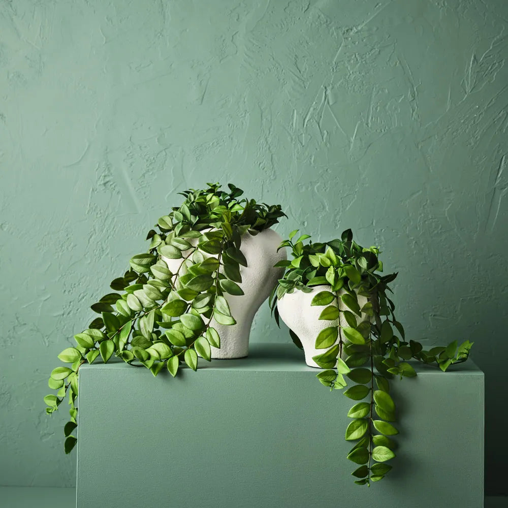 Aura Pot - White - 16x19 cm