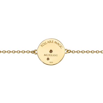 Cosmic Love Necklace - 18KT yellow Gold Plate