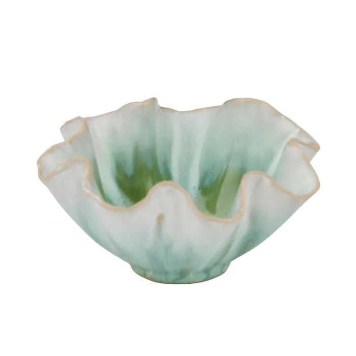 Callie Ceramic Bowl - 16.5 x 8cm - Green