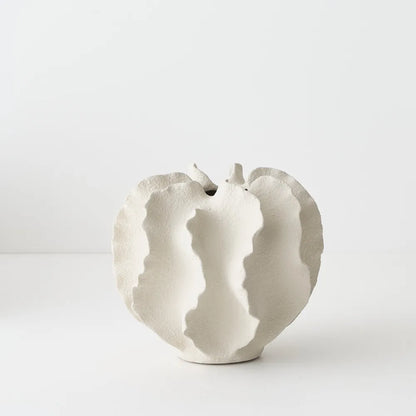 Salento Vase - 18x20cm - Limestone