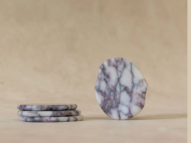Anchor Stone Coasters Set Of 4 - Viola Calcutta