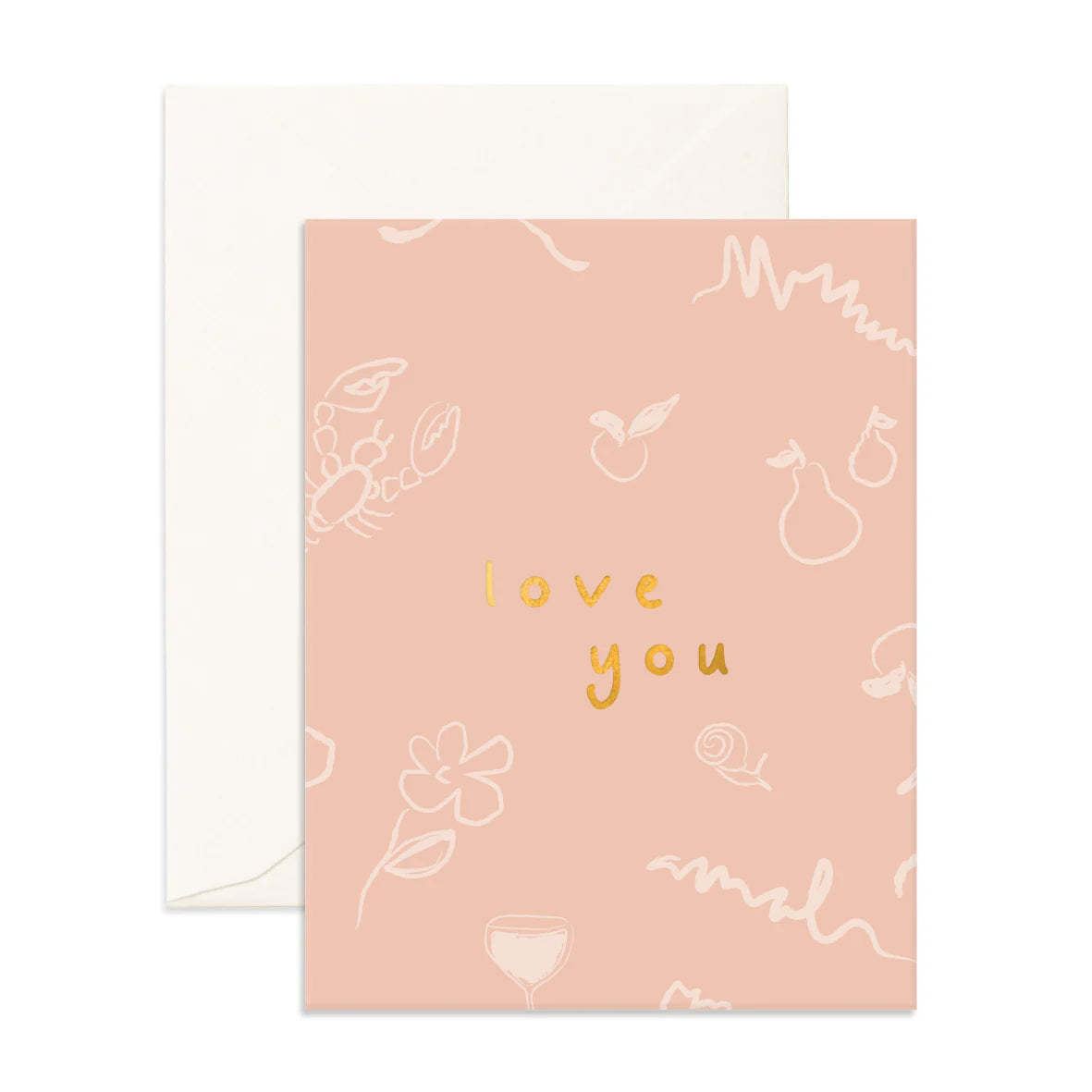 Love You Euro Summer  - Greeting Card