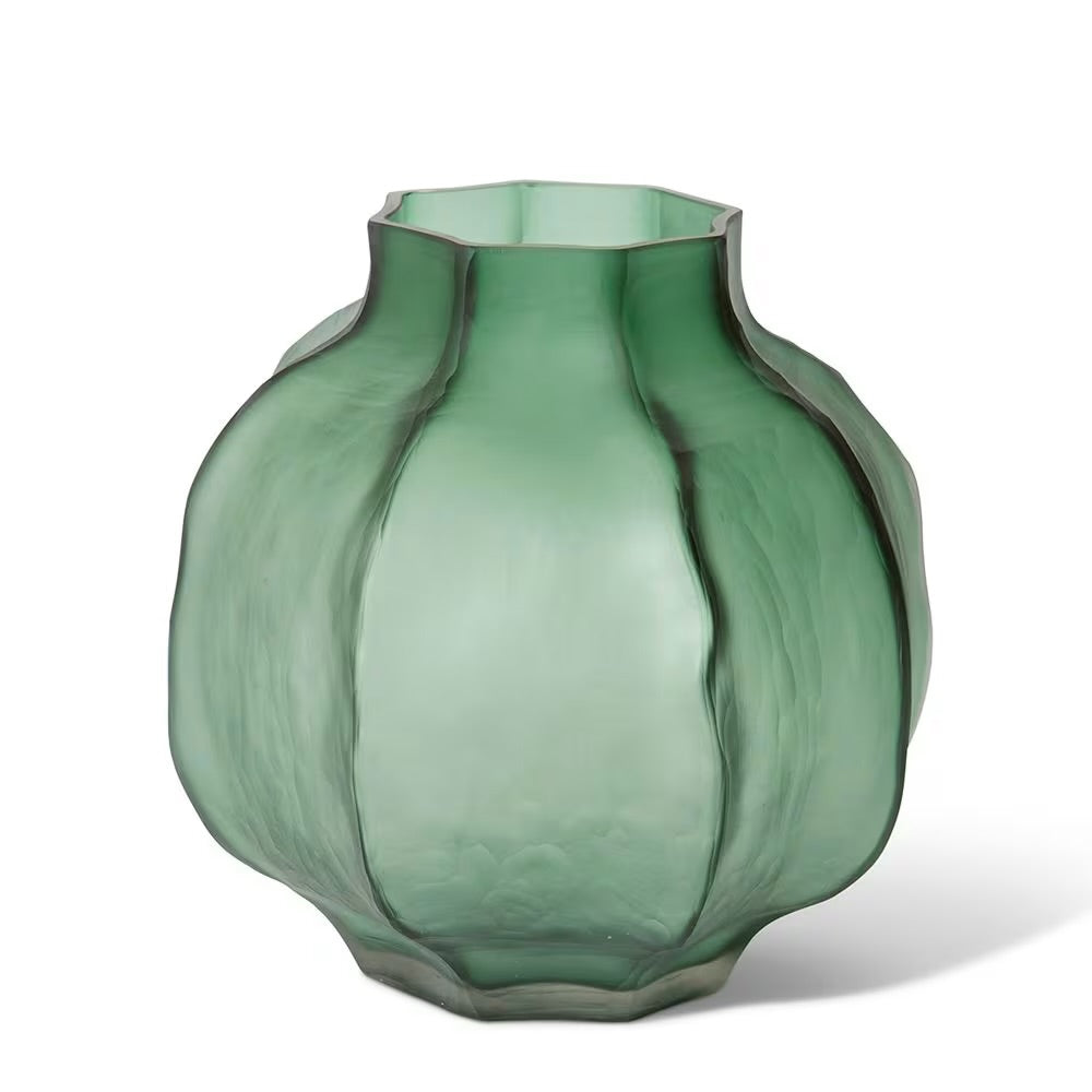 Rotimi Round Vase - Green - 28 x 28 x 28 cm