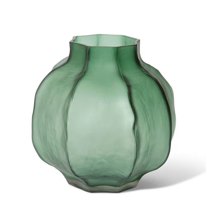 Rotimi Round Vase - Green - 28 x 28 x 28 cm
