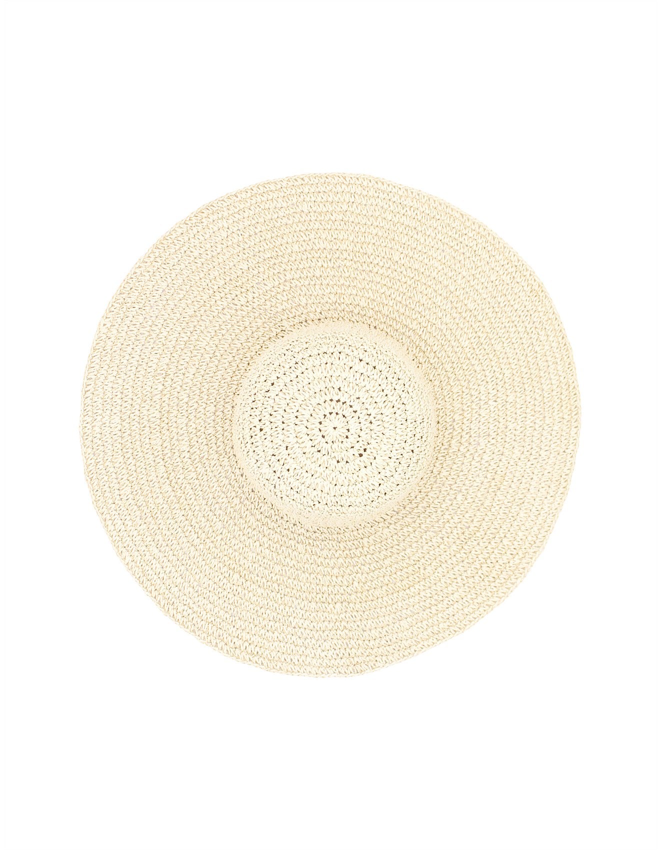 Sabrina  Floppy Hat - Natural