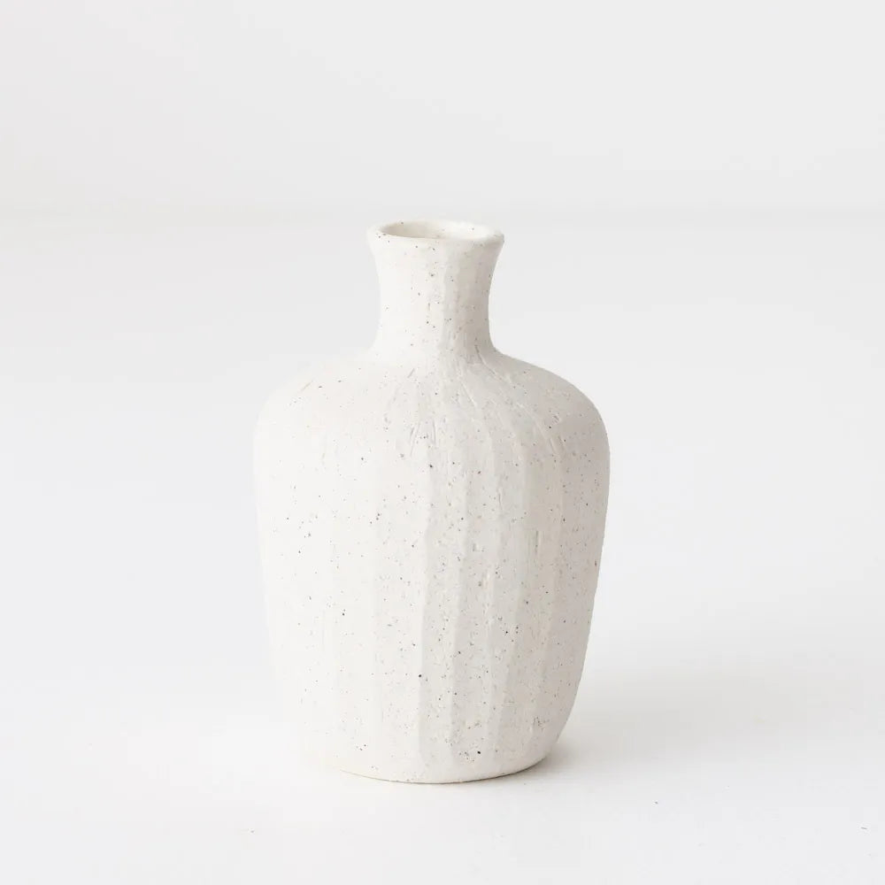 Coa Vase - Chalk - 10cmh x 6cmd