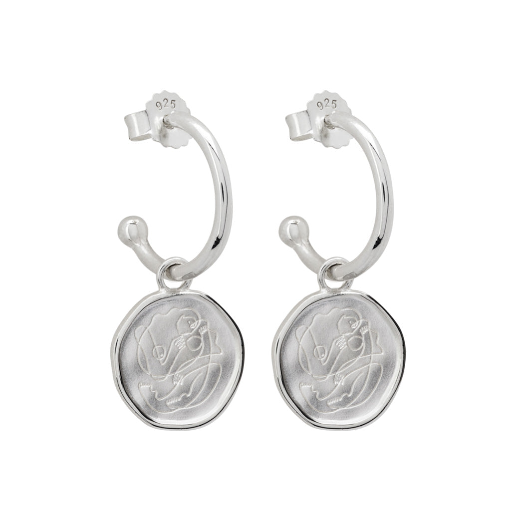 Motherhood Earrings Sterling Silver