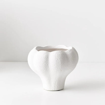 Aura Pot - White - 16x19 cm